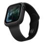 Силиконовый чехол для Apple Watch 44 мм UNIQ Lino (44MM-LINOBLK) Черный