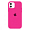 Чехол Silicone Case для Apple iPhone 12 mini Bright Pink, ярко-розовый
