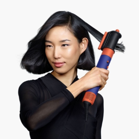 Стайлер Dyson AirWrap Complete Long HS08 (UK) Curly+Coily, Vinca Blue/Topaz, синий/оранжевый