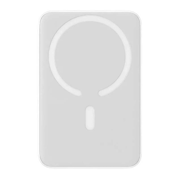 Внешний аккумулятор Baseus Magnetic Mini Wireless Fast Charge power bank с поддержкой беспроводной зарядки 10000mAh 20W (PPCX070002) Белый