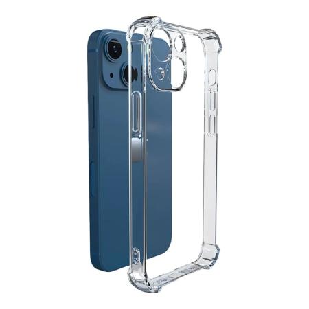 Противоударный чехол для Apple iPhone 13 с защитой камер Прозрачный