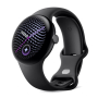 Часы Google Pixel Watch 5, 45 мм Matte Black/Obsidian, чёрный