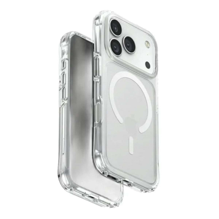 Чехол для iPhone 17 Pro с MagSafe 6.3" UNIQ HYBRID LIFEPRO XTREME (IP6.3P(2025)-LXAFMFCLRW) Прозрачный