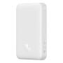 Внешний аккумулятор Baseus Magnetic Mini Wireless Fast Charge power bank с поддержкой беспроводной зарядки 10000mAh 20W (PPCX030002) Белый