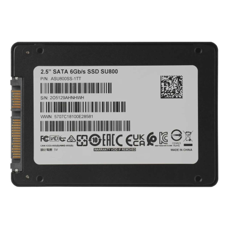 SSD накопитель ADATA SU800 1Tb 2.5" SATA III