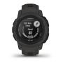 Часы Garmin INSTINCT 2S solar Graphite, черный