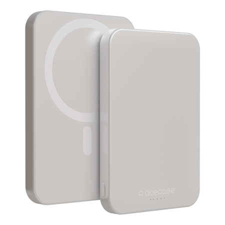 Внешний аккумулятор AceCase 5000mAh Voltrix Серебряный