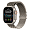 Apple Watch Ultra 4, 49 мм корпус из титана цвета «Natural», ремешок Titanium Milanese Loop цвета «Natural» размера M