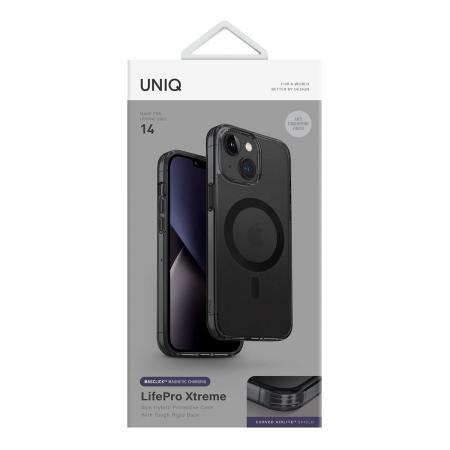 Чехол для iPhone 14 Plus с MagSafe UNIQ Lifepro Xtreme AF Frost Smoke (IP6.7M(2022)-LXAFMSMK)