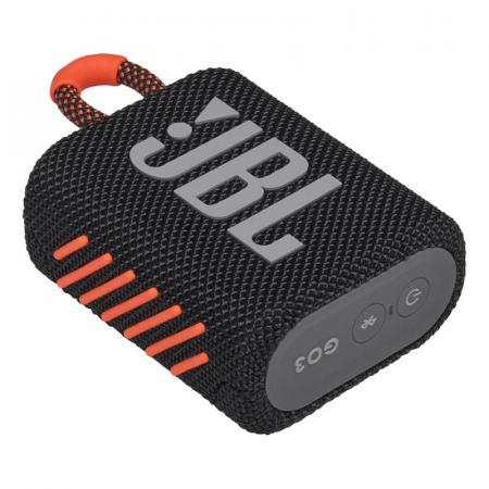 Портативная колонка JBL Go 3 Black/Orange, черно-оранжевый