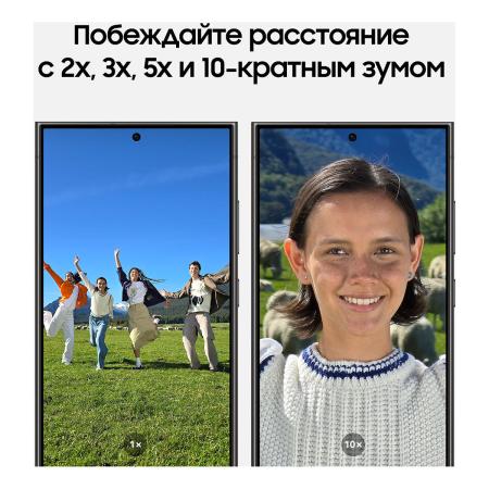 Samsung Galaxy S24 Ultra 12/1Tb Titanium Black, черный титан