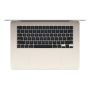 Apple MacBook Air 15" (M4 10C CPU, 10C GPU, 2025) 24/512Gb SSD (MC6K4) Starlight, «сияющая звезда»