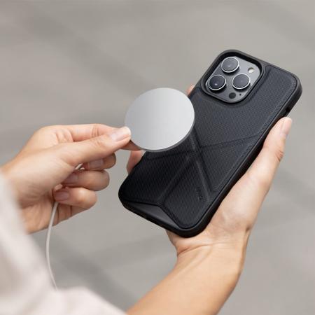 Чехол для iPhone 14 Pro с MagSafe UNIQ Transforma (IP6.1P(2022)-TRSFMBLK) Черный