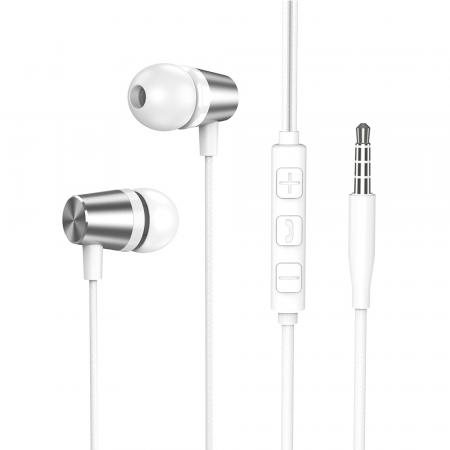 Наушники Deppa Stereo Alum Mini (44184) Серебряный