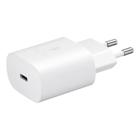 Зарядное устройство Samsung USB Tupe-C 25 Вт PD Adapter (EP-T2510), белый