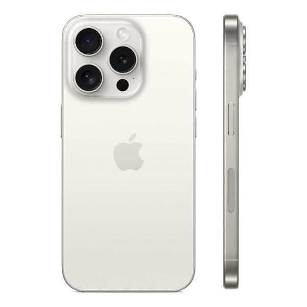 Apple iPhone 15 Pro 512Gb Dual SIM White Titanium, белый титан