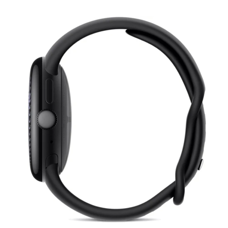 Часы Google Pixel Watch 5, 45 мм LTE Matte Black/Obsidian, чёрный