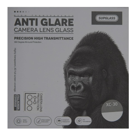 Защитное стекло для камеры Samsung S24 Plus SUPGLASS Anti Glare Camera lens glass (XC-30) Черный