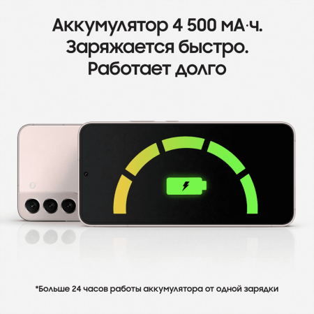 Samsung Galaxy S22+ (2022) 8/256Gb Pink Gold, розовый