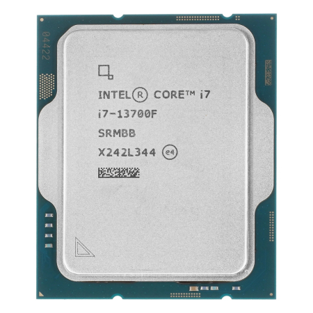 Процессор Intel Core i7-13700F, 2.1 ГГц (Turbo 5,20 ГГц), LGA1700, OEM (CM8071504820806S)