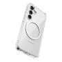 Чехол для Samsung Galaxy S24/S25 Clear Case MagSafe Прозрачный