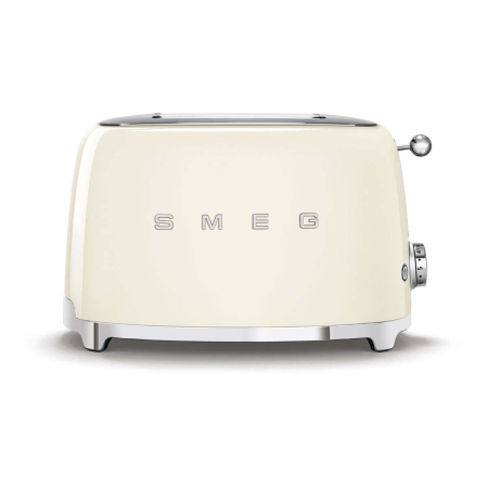 Тостер на 2 ломтика SMEG 50s style (TSF01CREU) Кремовый
