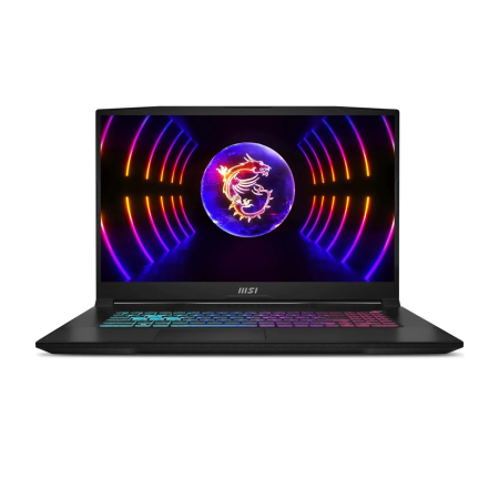 Ноутбук MSI Katana 17 (B12VEK-1495XRU) Core i5 12450H/16Gb DDR5/1Tb SSD/NVIDIA RTX4050 6Gb/17.3" FullHD Без ОС Black, чёрный