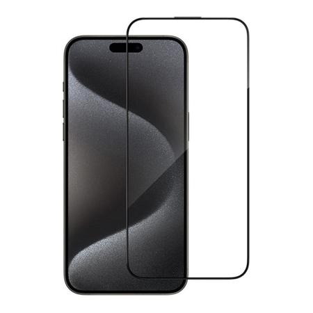 Защитное стекло для iPhone 15 BLUEO Corning Gorilla USA Anti-Static Черный