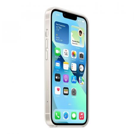 Чехол Clear Case MagSafe для iPhone 13 Прозрачный