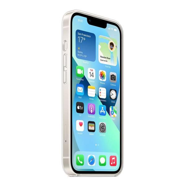 Чехол Clear Case MagSafe для iPhone 13 Прозрачный