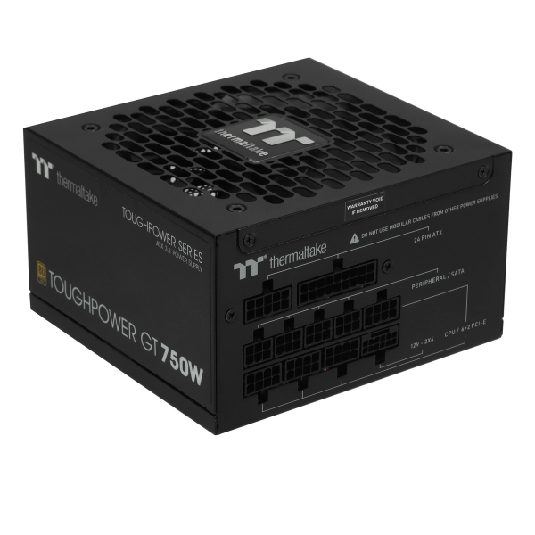 Блок питания Thermaltake Toughpower GT Gen.5 (PS-TPT-0750FNFAGE-3) Gold, 750 Вт Чёрный