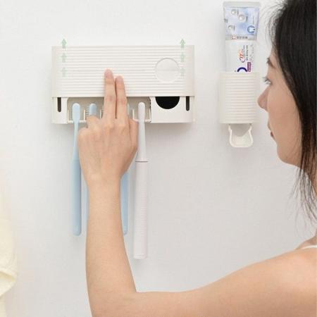 Дезинфицирующий держатель для зубных щеток Xiaomi Lofans M01 Белый