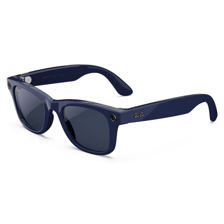Умные очки Ray-Ban Wayfarer Gen 2 (RW4012), размер M, Shiny Cosmic Blue/Transitions Sapphire