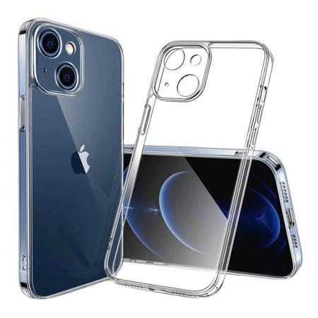 Противоударный чехол для Apple iPhone 13 с защитой камер Прозрачный