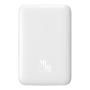 Внешний аккумулятор Baseus Magnetic Mini Wireless Fast Charge power bank с поддержкой беспроводной зарядки 10000mAh 20W (PPCX030002) Белый