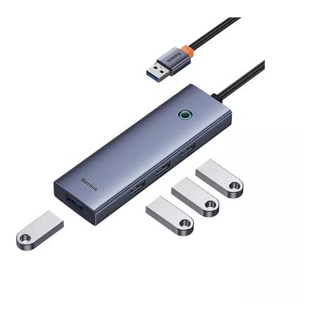 Хаб Baseus UltraJoy Series 4-Port Hub (B0005280A813-02) Серый