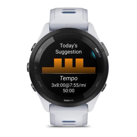 Часы Garmin FORERUNNER 265 White, белый
