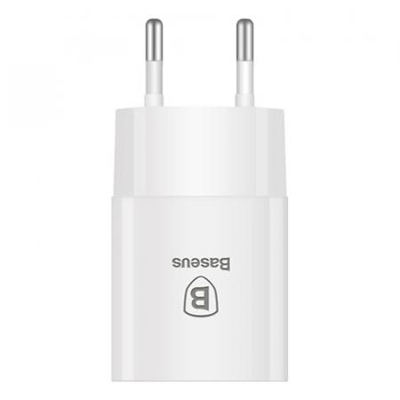 Зарядное устройство USB Baseus Letour Charger 2.1A (CCALL-E2A02), белый