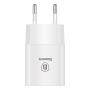 Зарядное устройство USB Baseus Letour Charger 2.1A (CCALL-E2A02), белый
