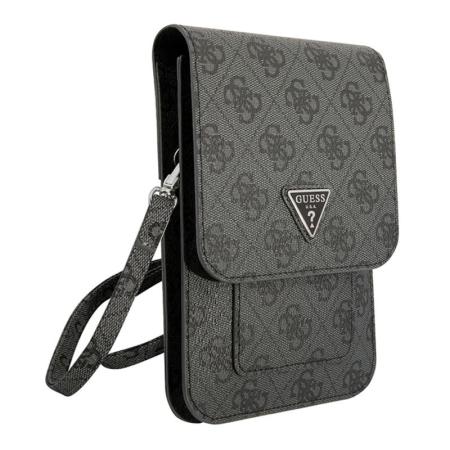 Сумка-чехол для смартфонов Guess Wallet Bag 4G with Triangle logo (GUWBP4TMGR) Серый