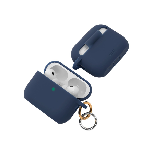 Чехол для AirPods Pro 3 VLP Charm Case Темно-синий
