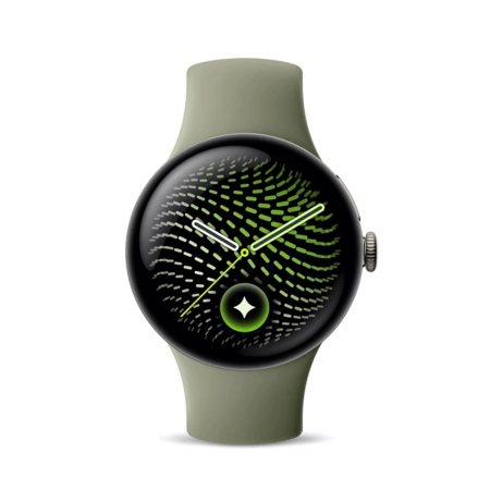 Часы Google Pixel Watch 5, 41 мм LTE Satin Pyrite/Olive, бронзовый