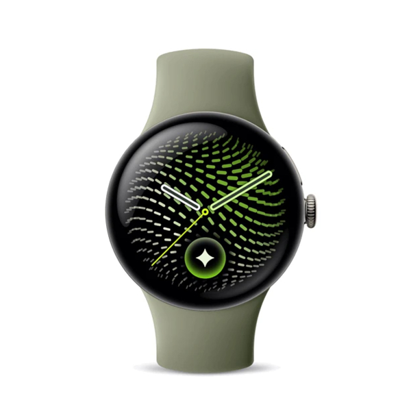 Часы Google Pixel Watch 5, 41 мм LTE Satin Pyrite/Olive, бронзовый