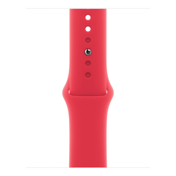 Apple Watch Series 9, 41 мм корпус из алюминия цвета (PRODUCT)RED™, ремешок Sport Band размера M/L цвета «Red»