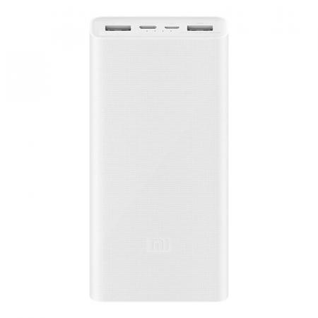 Портативный аккумулятор Xiaomi Mi Power Bank 3 20000mAh 18W (PLM18ZM) Белый