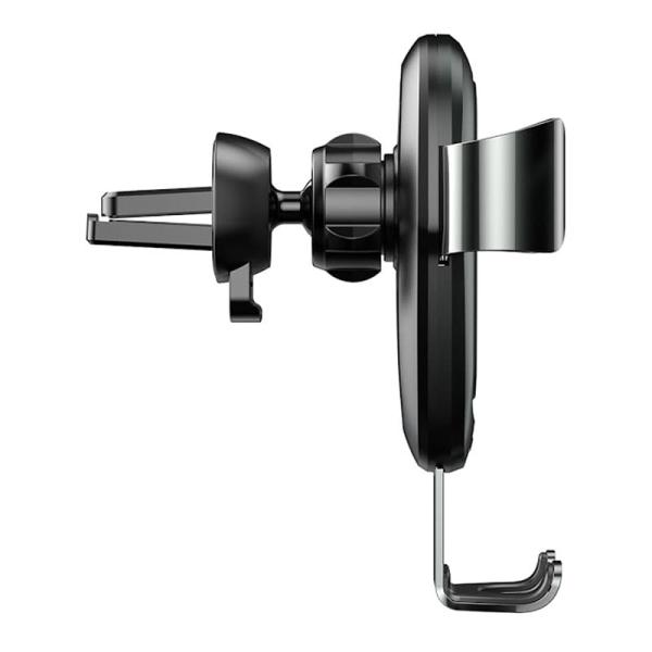 Автомобильный держатель с беспроводной зарядкой Baseus Metal Wireless Charger Gravity Car Mount (WXYL-B0A) Черный