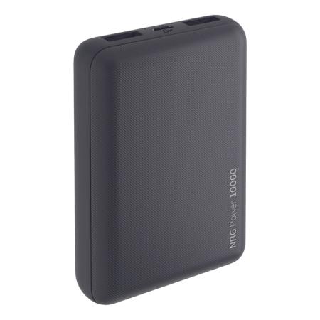 Внешний аккумулятор Deppa NRG Power 10000mAh, 2.1A, 2xUSB (33550) Черный
