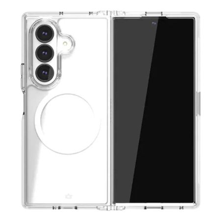 Чехол для Samsung Galaxy Z Fold7 Clear Case Magsafe, прозрачный