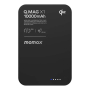 Внешний аккумулятор MOMAX IP136Q2D Q.Mag X1 Qi2 Magnetic wireless power bank(10000mAh) Gen 2, Black