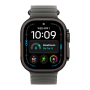 Apple Watch Ultra 4, 49 мм корпус из титана цвета «Black», ремешок Ocean Band цвета «Translucent Black»